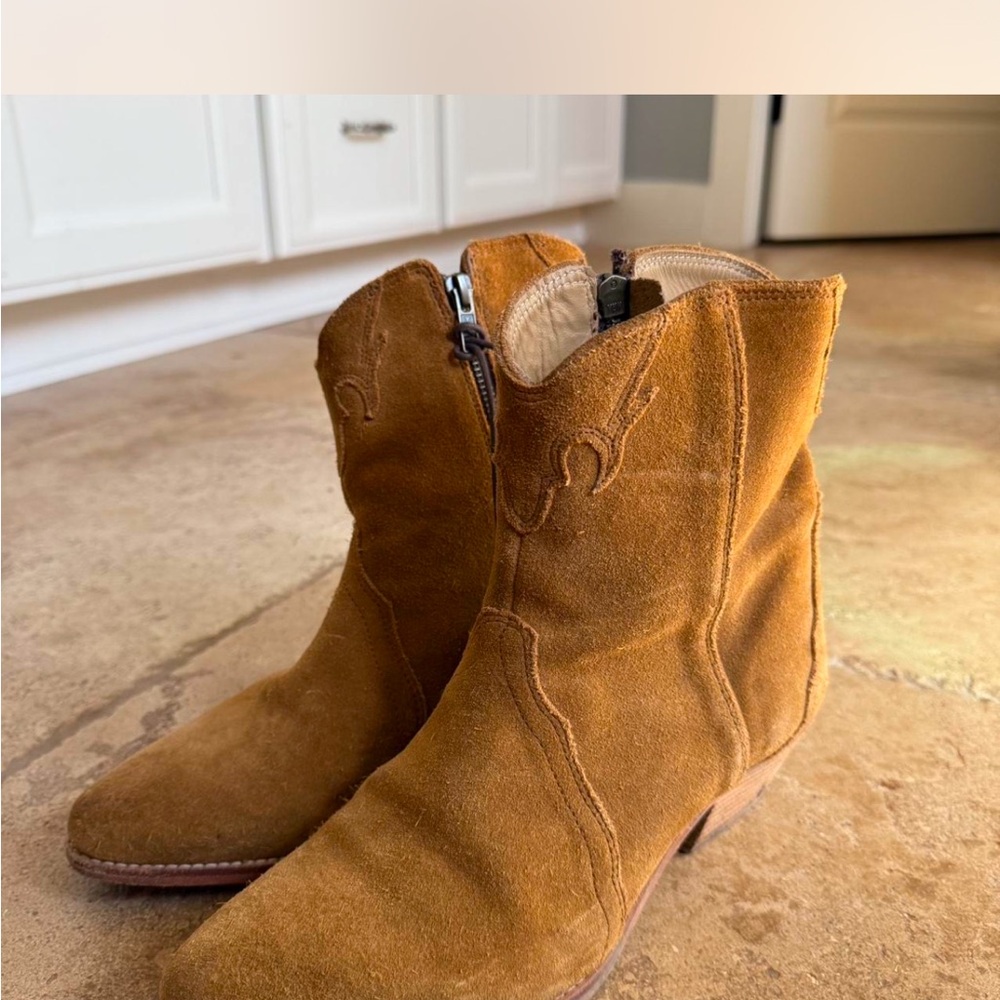Suede Ankle Boots